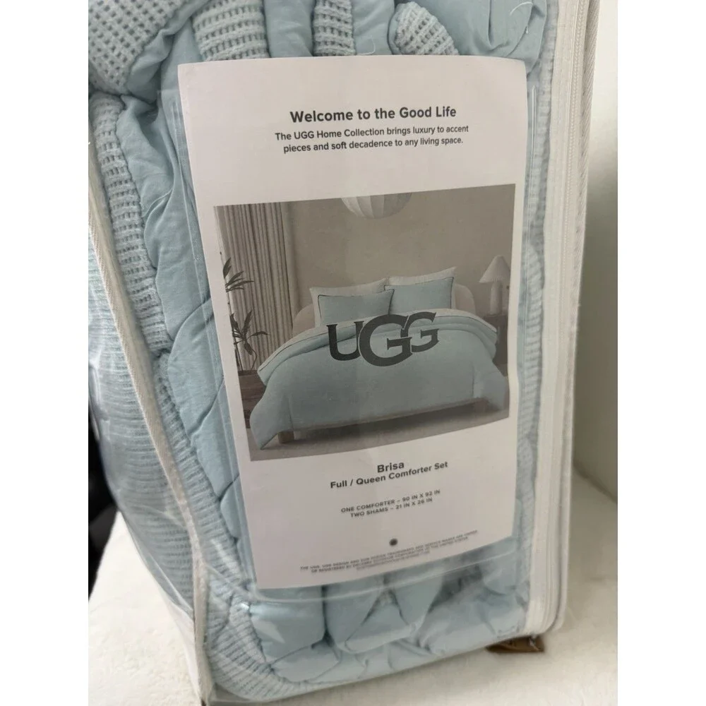 UGG Brisa 3-Piece Full/Queen Comforter Set New